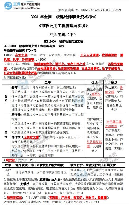 2021年二級建造師《市政公用工程管理與實務》沖關寶典 工程管理服務精析